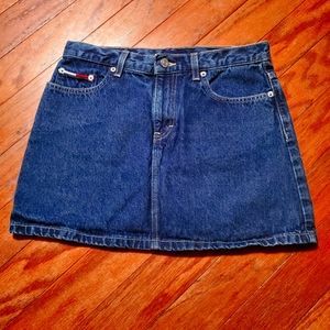 Tommy Hilfiger Jean skirt size 7 Junior